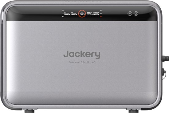 Jackery SolarVault 3 Pro Max Powerstation 2520Wh Draagbaar 230V USB-C Zonne-energie Uitbreidbaar Veilig