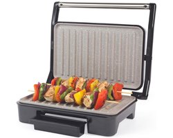 RONN® Contactgrill Met Uitneembare Platen - Contactgrill - Multi Grill - Zwart - 27cm x 9cm x 23cm