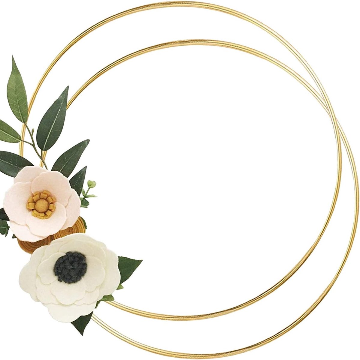 Dromenvanger Ringen - Knutselringen Metaal - DIY Decoraties Maken - Stevig Metalen Frame - 10 cm Diameter - Goud