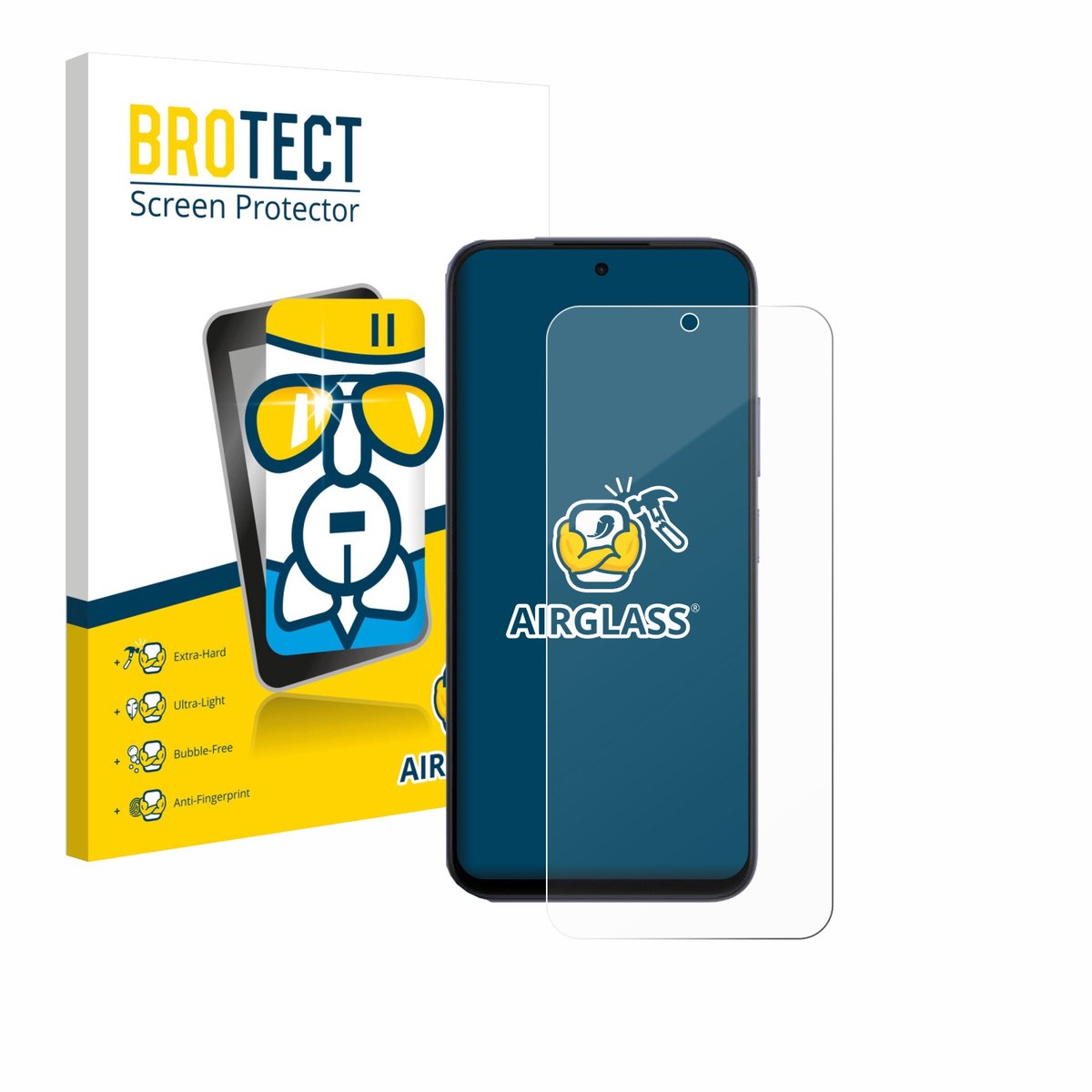 Screenprotector voor Oppo A6x 4G Beschermglas transparant