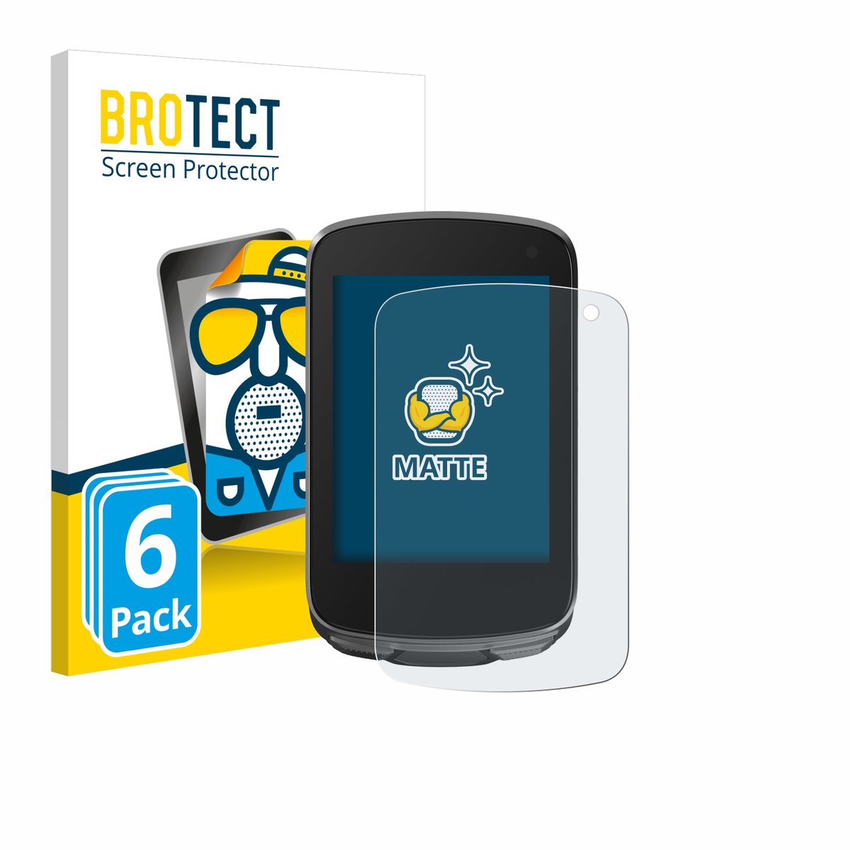 BROTECT - Screenprotector voor Geoid CC700 Pro 2.8" - Folie Beschermfolie matte 6 Stuks