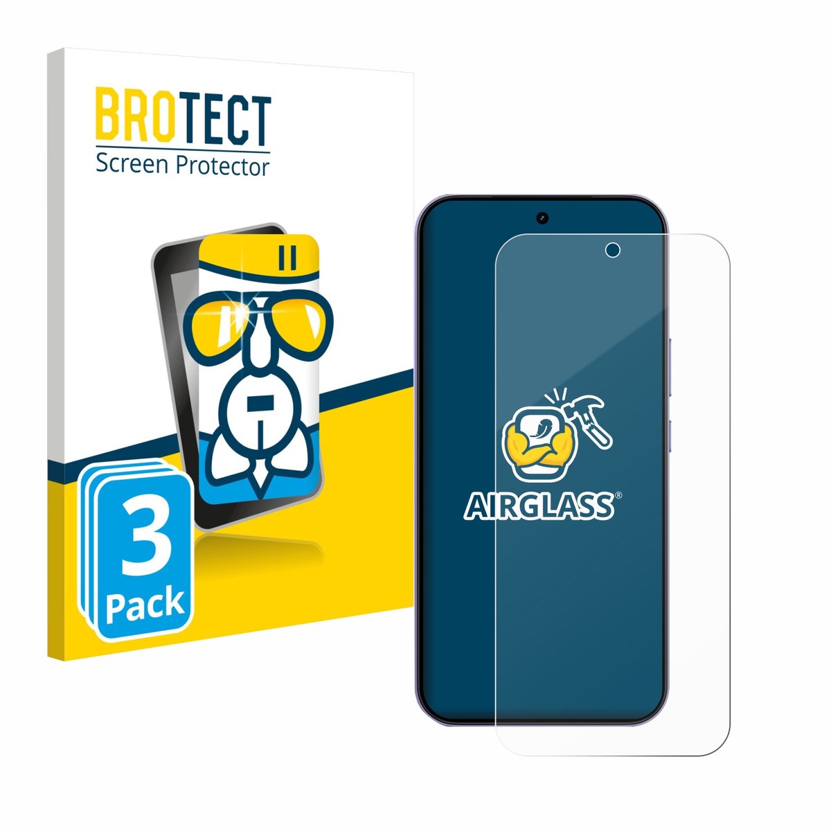 Screenprotector 3 Stuks voor realme 16 Pro Beschermglas transparant