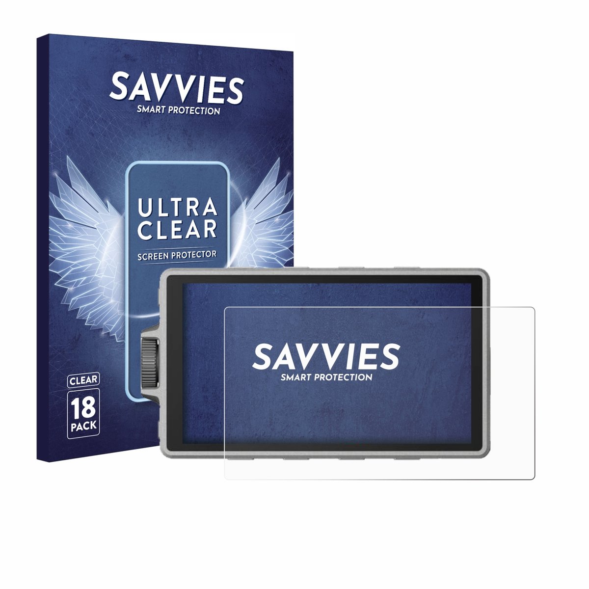 Savvies - Screenprotector voor DJI Ronin 4D - Folie Beschermfolie transparant 18 Stuks