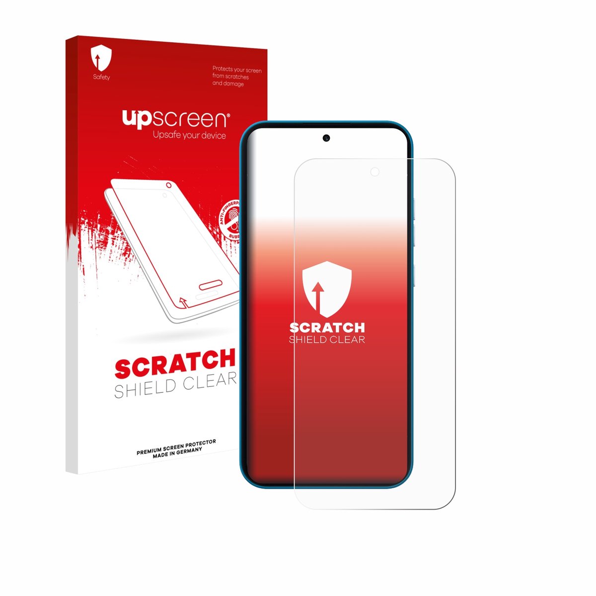 upscreen - Screenprotector voor Nothing Phone (4a) - Folie Beschermfolie transparant