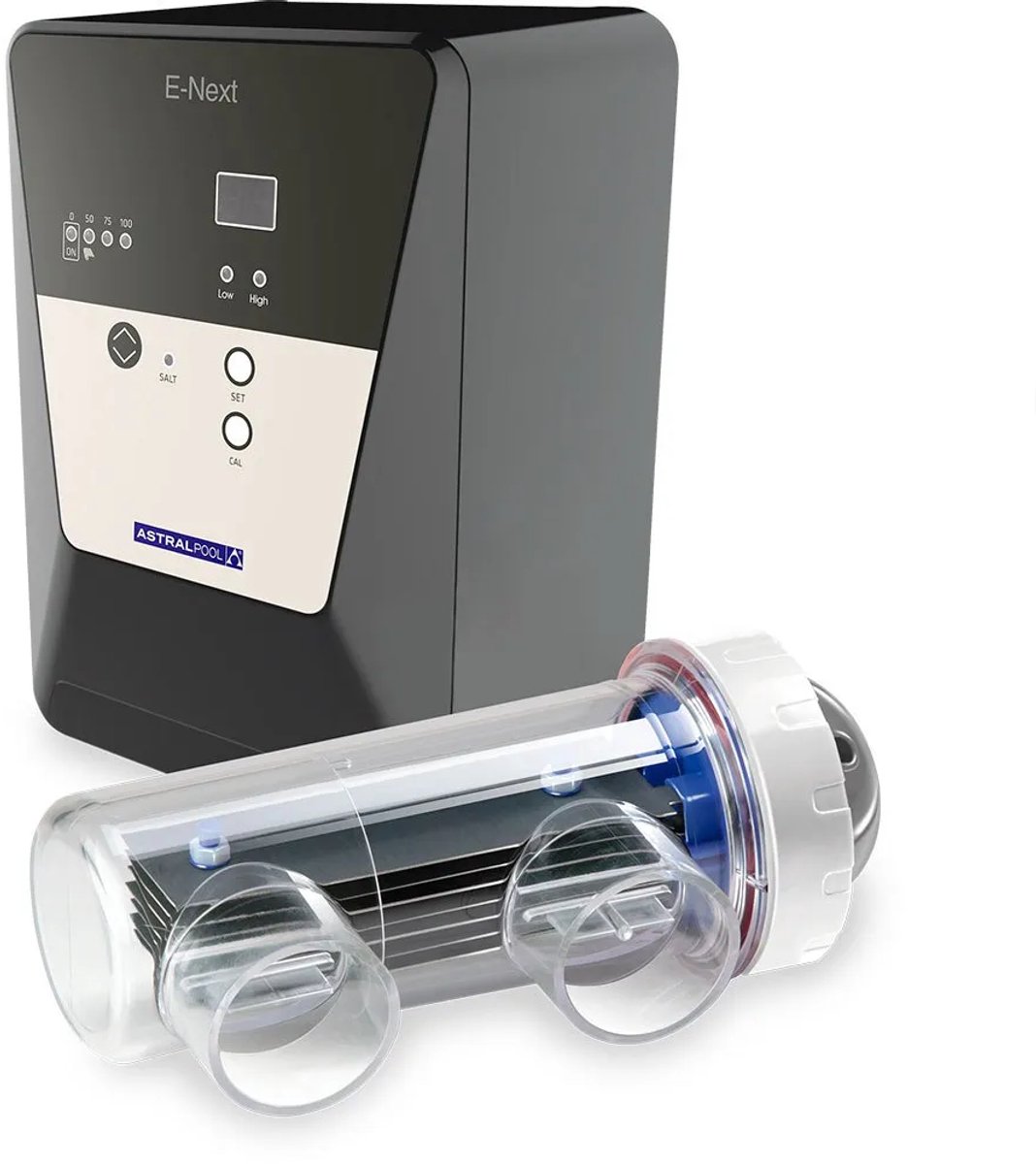 Astralpool E-next 30 Ph Tot 140 M³ Zoutwaterchlorinator Transparant