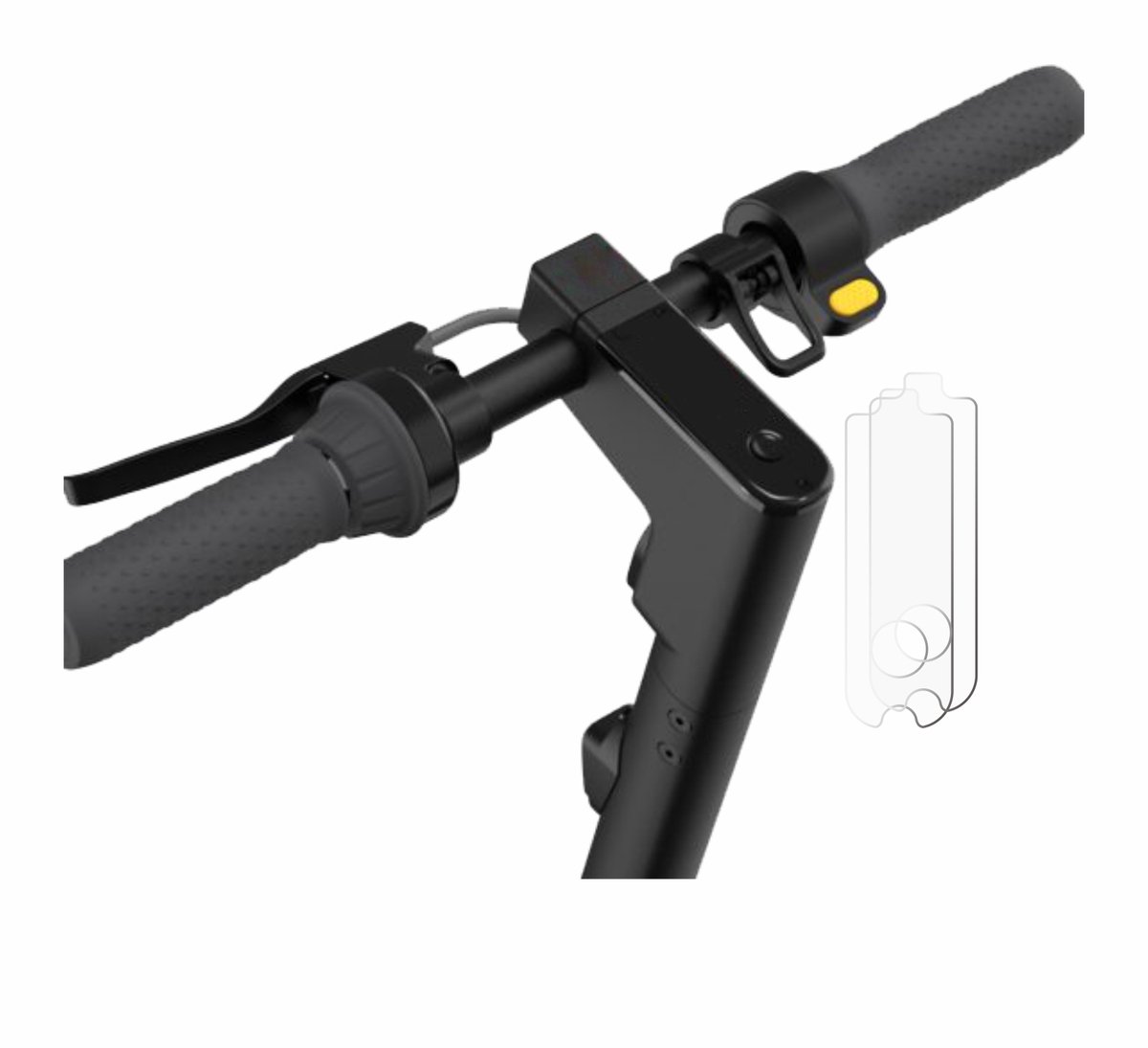 ScreenLeaf - Screenprotector voor Segway Ninebot KickScooter MAX G30 / G30D / G30D II - Duurzame schermbescherming Folie Beschermfolie transparant 2 Stuks – foto 6