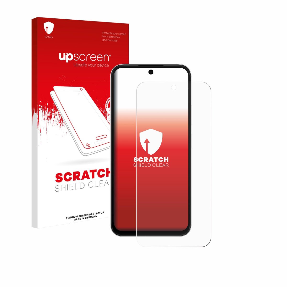 upscreen - Screenprotector voor Oppo A6s 4G - Folie Beschermfolie transparant