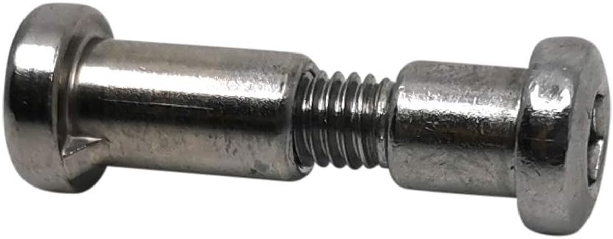 Fietszadel Pen - Zadelklem Schroef - Frame Bevestiging - Klassieke Stijl - Standaard Maat - Zilver