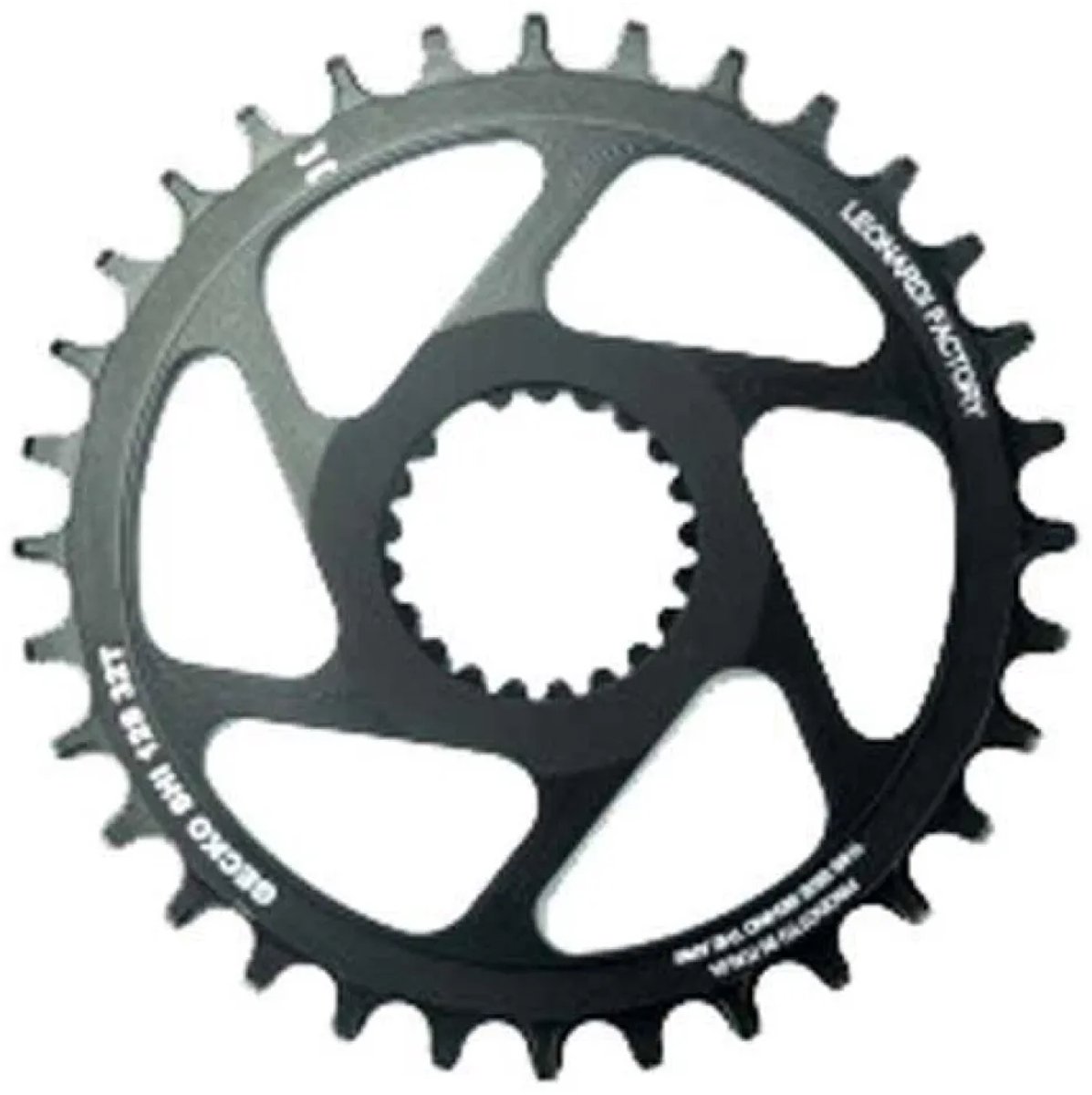 Leonardi Racing Gecko Shimano 12s Dm Kettingblad Zwart 38t