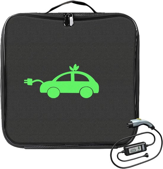 EV Kabel Tas - Oplader Opberger - Auto Organisatie - Waterdicht Oxford Doek - 37x12cm - Multicolor