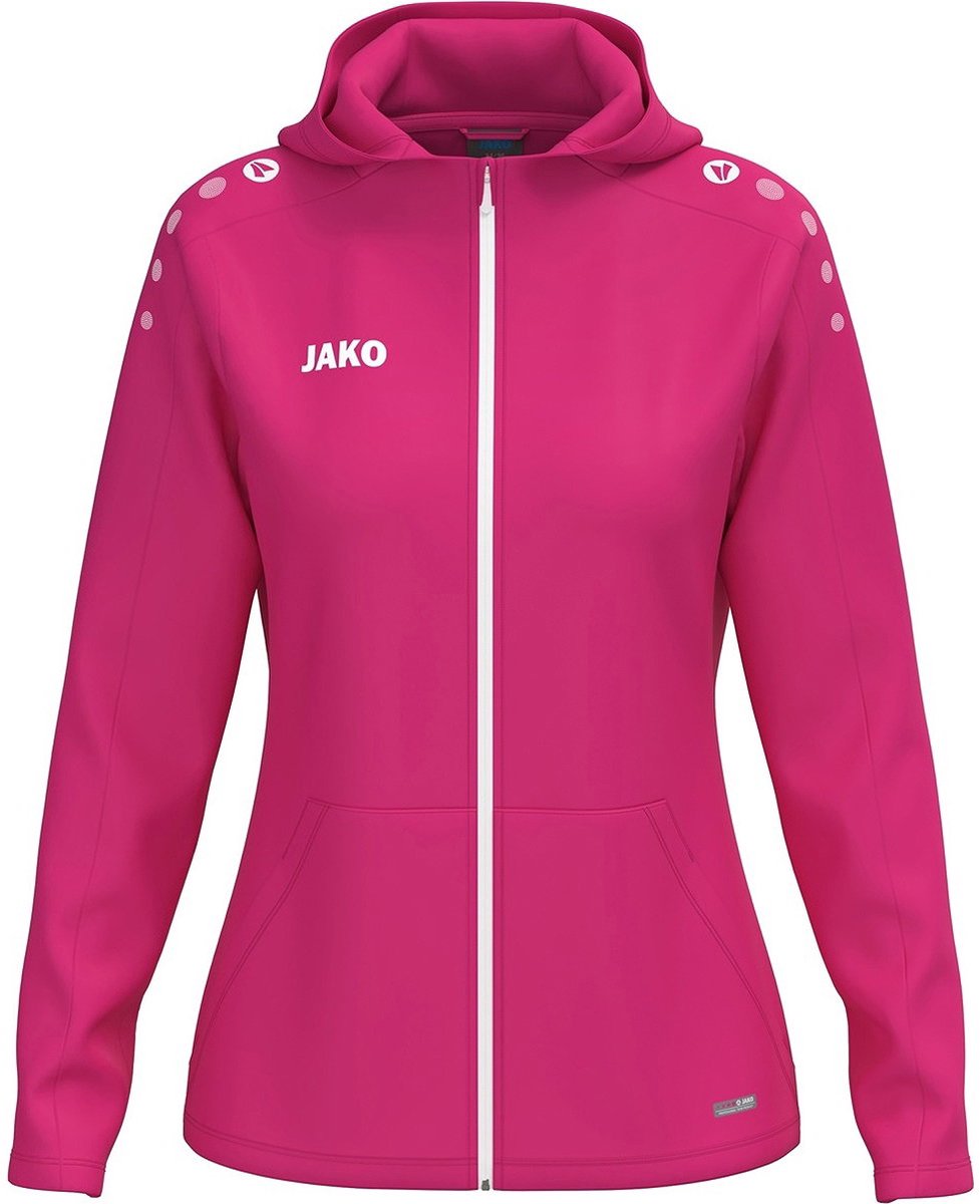 Jako One Jas Met Kap Dames - Deep Pink | Maat: 42/44