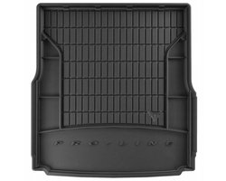 Frogum DryZone - Kofferbakmat / Bagagemat - Geschikt voor Volkswagen Passat B8 Variant (Kombi) 2014-2022 - Geen variabele laadvloer - Organizer Functie - TPE Rubber - Zwart