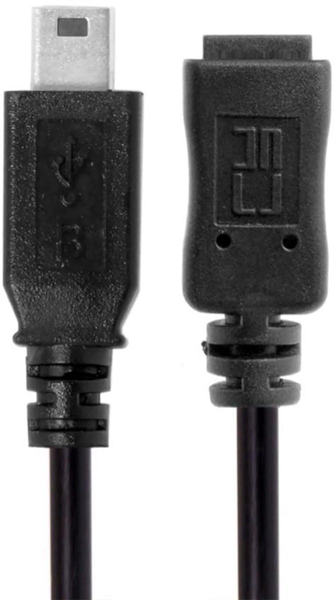 USB Mini B 5Pin Verlengsnoer 150cm Rechte Connector voor GPS en Camera