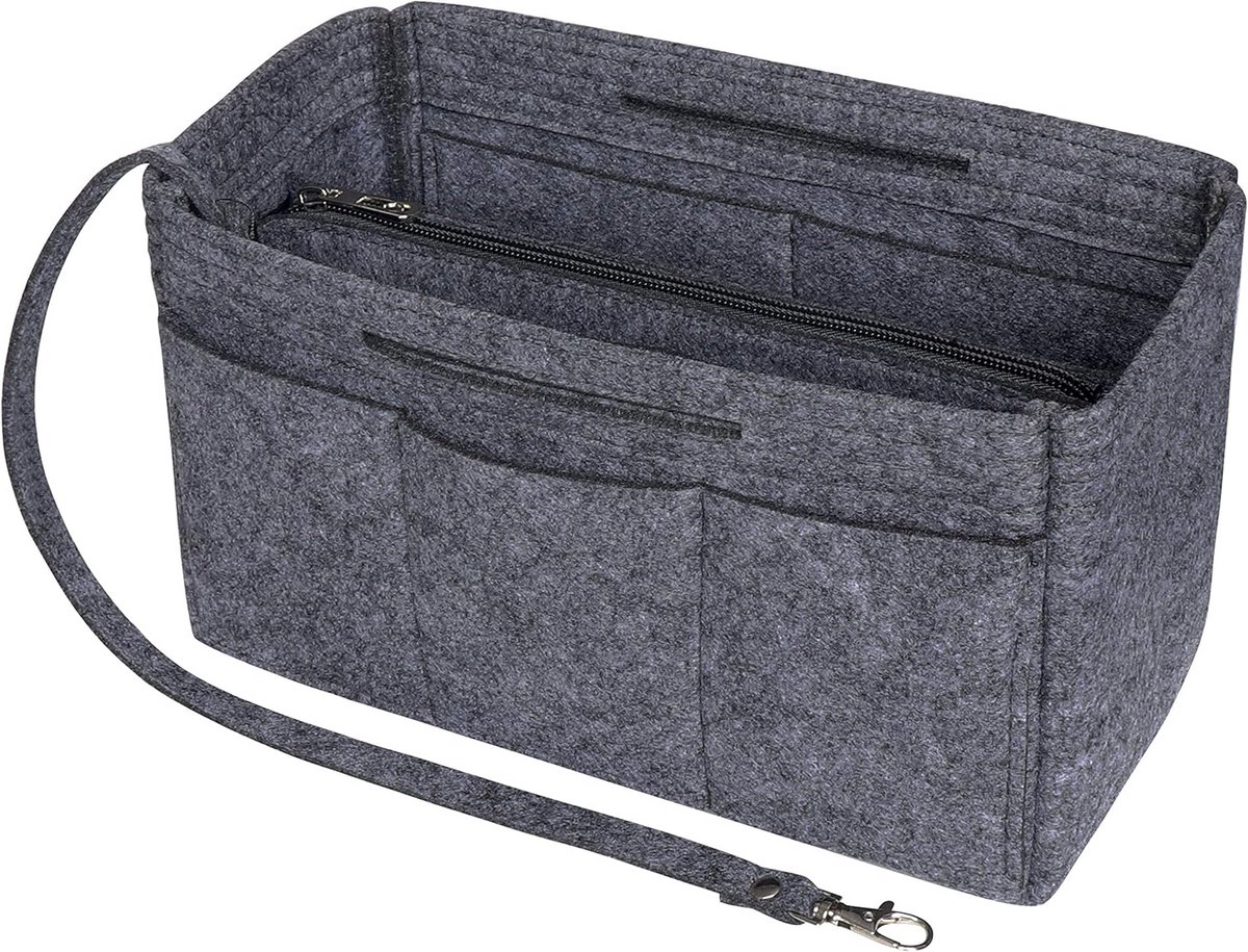 Filt Handbag Organizer Tas Opbergtas Beschermer Diverse Maten