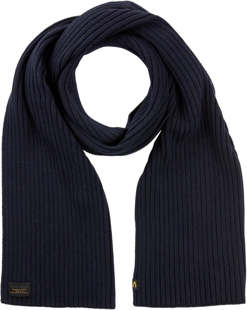 Warme Herensjaal Marineblauw Regular - Comfortabele Wintersjaal