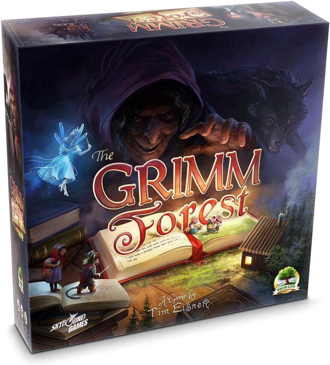 Spannend Fantasy Stripboek over een Duistere en Mysterieuze Bossen