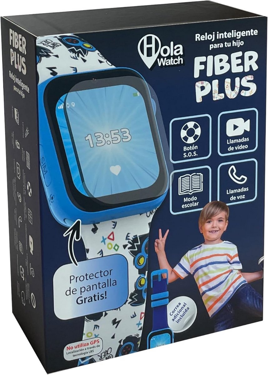 Kinder Smartwatch met Bellen, Camera en SOS Functie