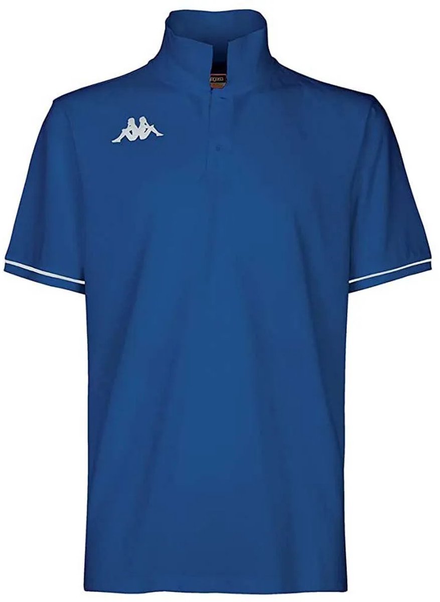Kappa Barli Korte Mouw Poloshirt 14 Years Kinderen Blauw