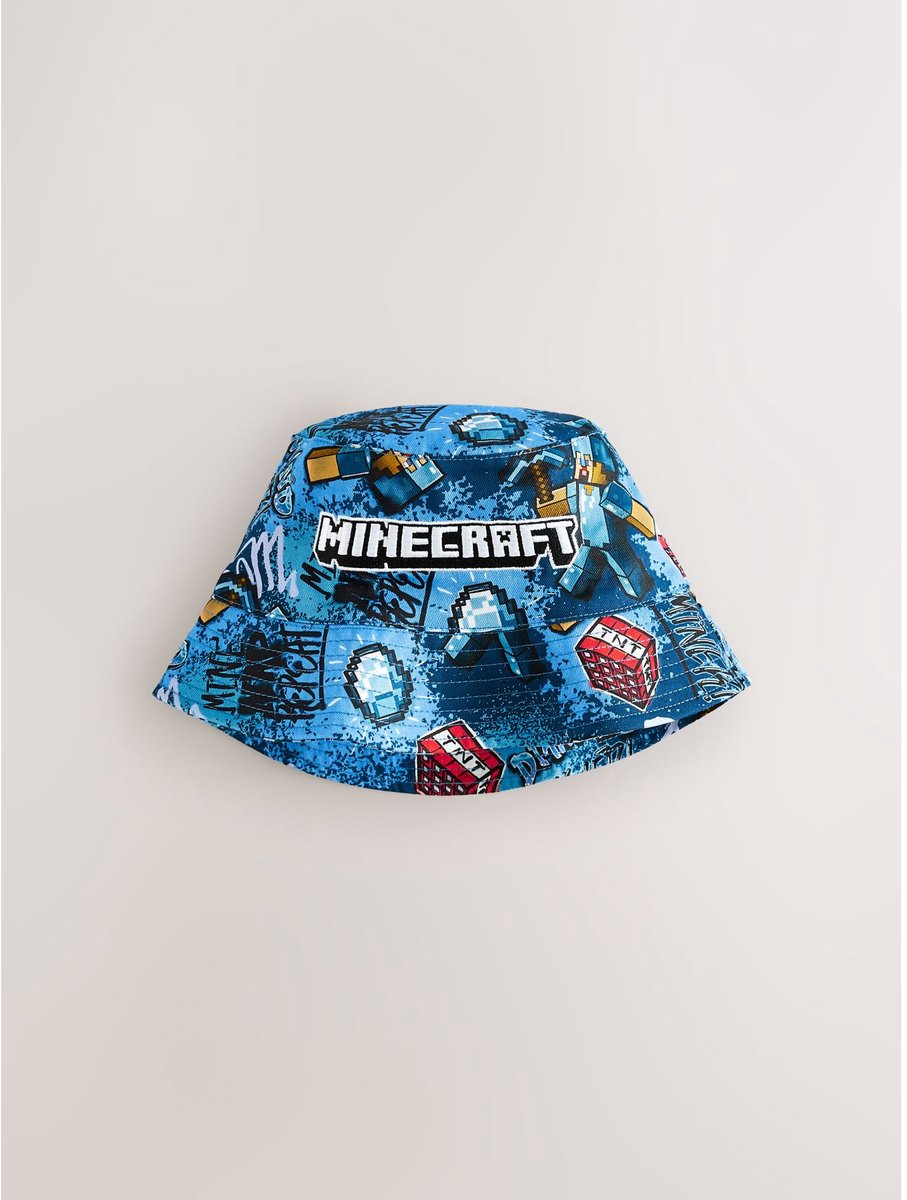 Next - Jongens - Minecraft hoed - Zwart