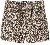 Short Vertbaudet pour filles en twill avec cordon à nouer