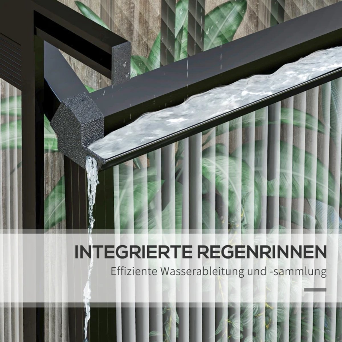 Kas met Schuifdeur en Schuifraam - Weerbestendig - Tuinkas - Broeikas - Kweekkas - Tomatenkas - Groentekas - Plantenkas - voor Groenten, Bloemen, Planten - 192 x 192 x 203 cm - Aluminiumlegering + Polycarbonaat - Zwart – foto 7