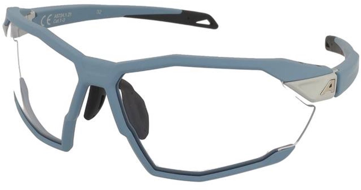 Zonnebrillen Alpina Twist Six V Smoke Blue Matt/Varioflex Black