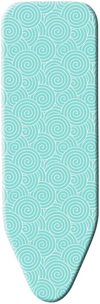 Elastische Grote Strijkplankhoes - Schuim, Groenblauw, 122 x 38 cm