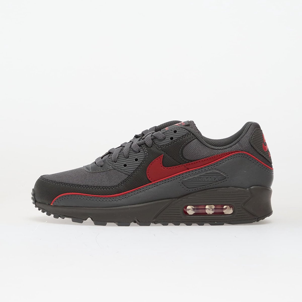 Nike Air Max 90 Zwart/Grijs/Rood