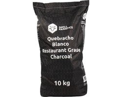 Grill Fanatics Houtskool / Charcoal White Quebracho - 10 KG - Restaurant kwaliteit