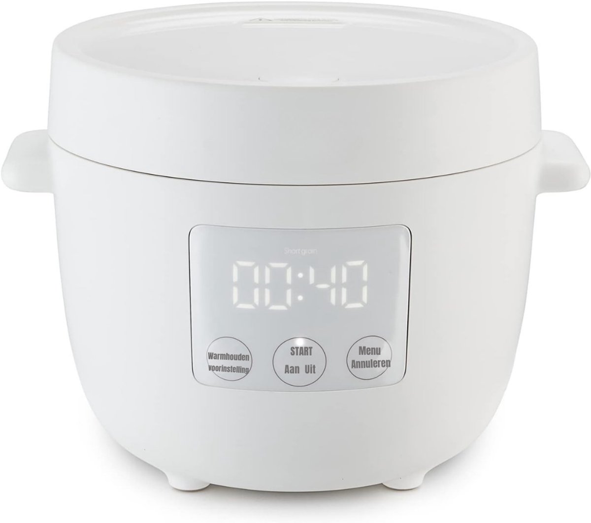 Nexvo® Rijstkoker klein - Rijstkoker - Rijstkokers - Wit - 27cm x 20cm x 24cm