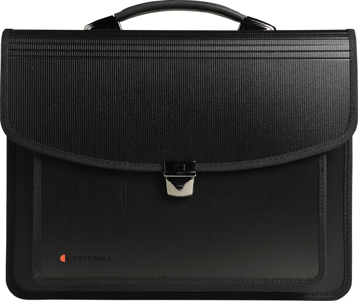 Exacompta Exactive® Exatravel multifunctionele sorteermap in PP - 31x40cm - Zwart - 55734E