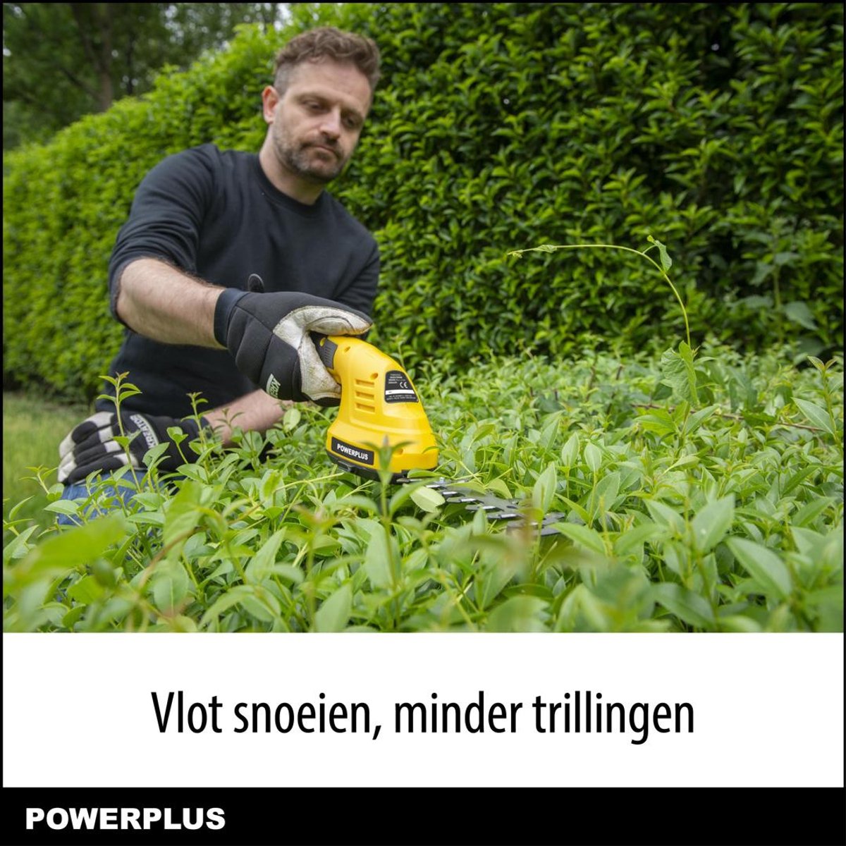 Powerplus POWXG2034: 2-in-1 accu-gras- en haagschaar, 8V thumbnail 8
