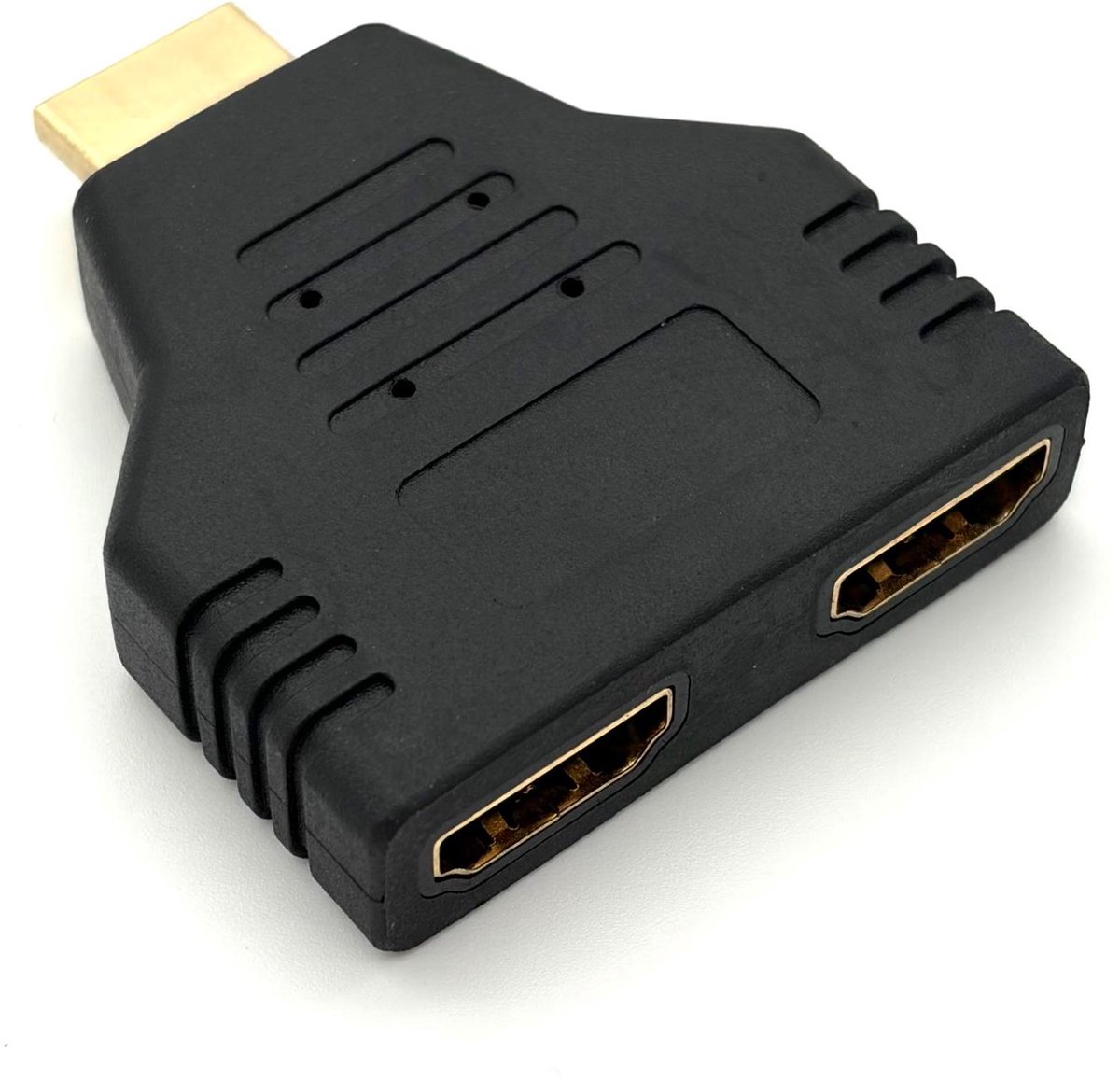 HDMI Splitter 1 naar 2 – HDMI Verdeler – HDMI Adapter 1 In 2 Uit – Full HD 1080p – Voor TV, Monitor en Beamer