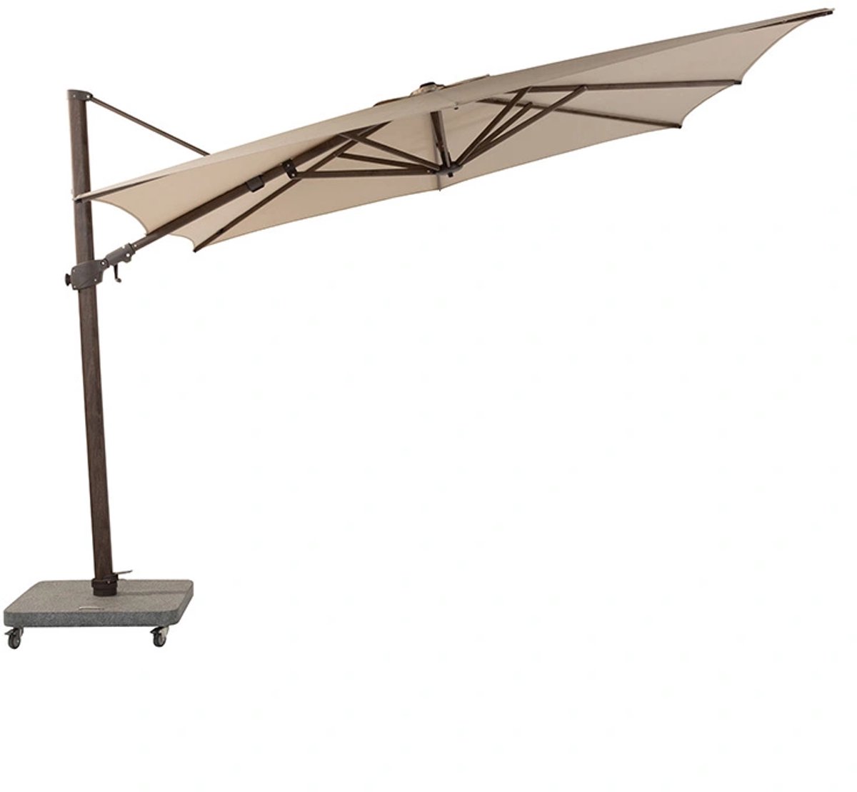 4 Seasons Outdoor Siesta Premium zweefparasol 300 x 300 cm