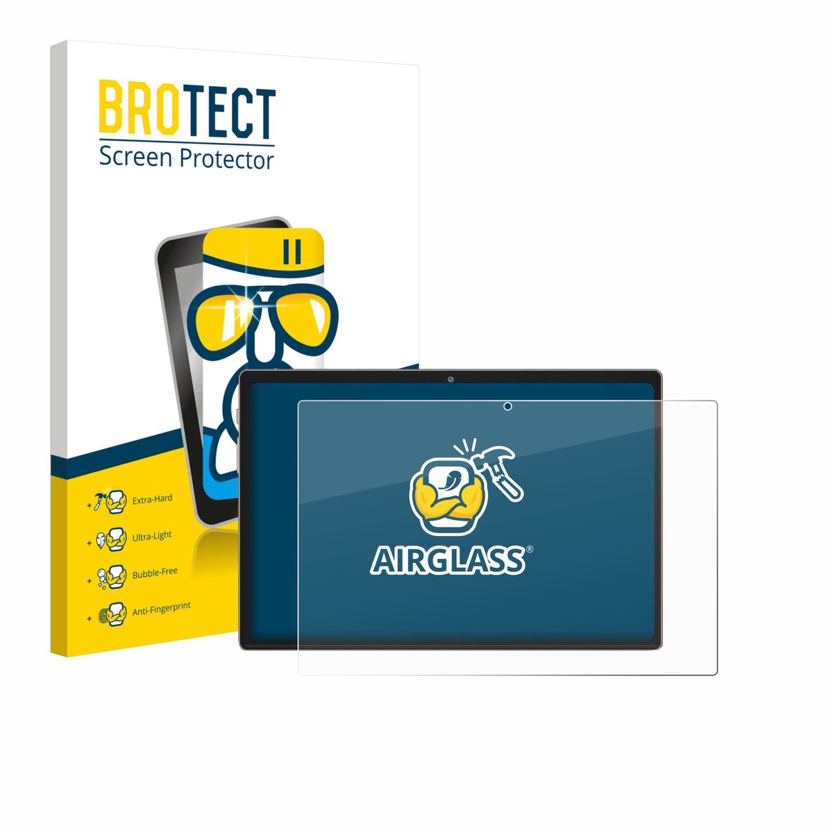 Screenprotector voor Dghrti TAB30 10.1" Beschermglas transparant