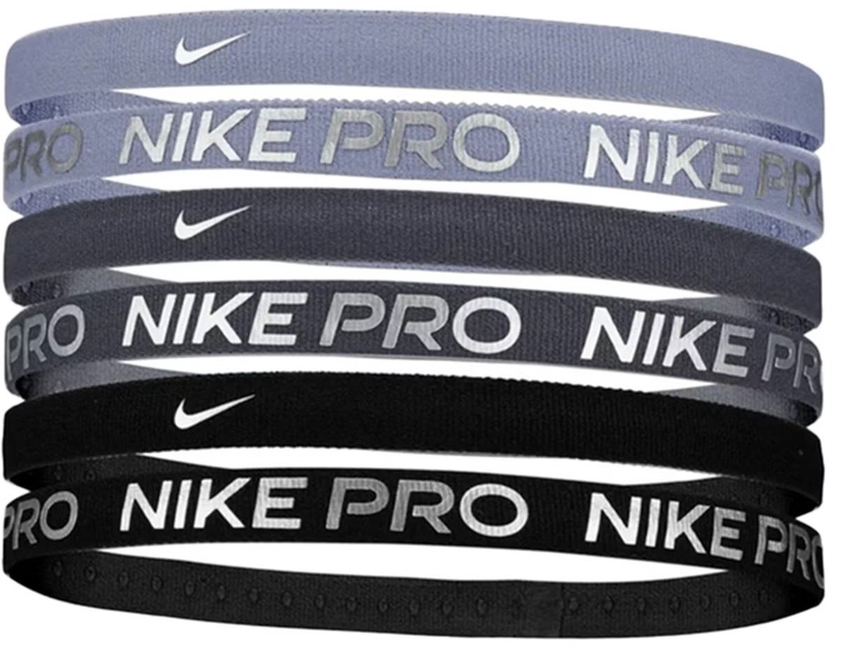 NIKE ACCESSOIRES nike flex classic headbands 6pk printed metallic Haarband running Paars
