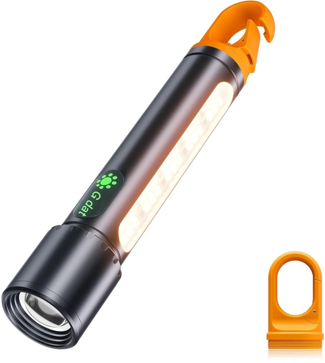 longziming -Oplaadbare LED-Zaklamp - 750 Lumen, 9 Standen, Superheldere XHP90.2 Zoom, IPX6 Waterdicht - Ideaal voor Kamperen, Wandelen en Noodgevallen