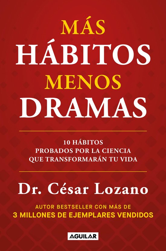 Más hábitos, menos dramas - cover