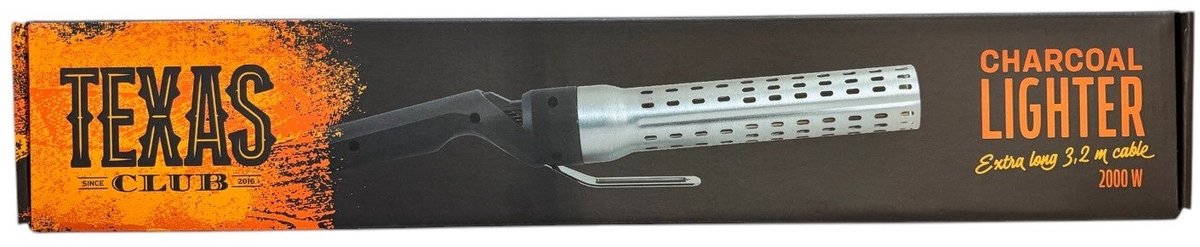 Texas Club - Charcoal Lighter