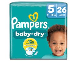 Pampers Baby Dry Luiers Maat 5 (11-16 kg) 26 stuks
