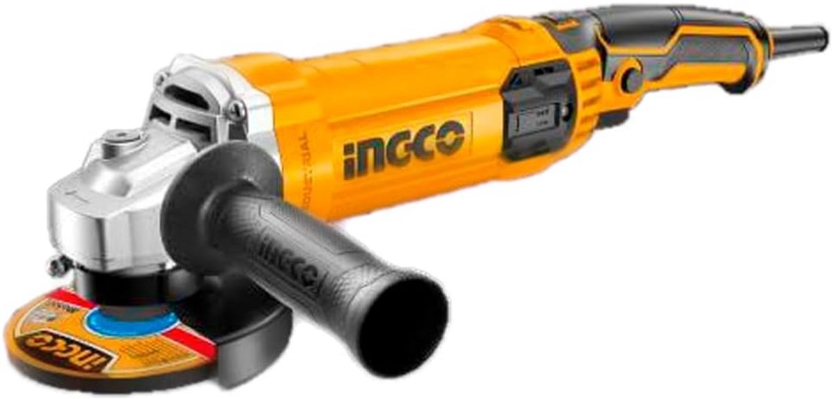 Krachtige Slijptol 125 mm met Variabele Snelheid 1100W
