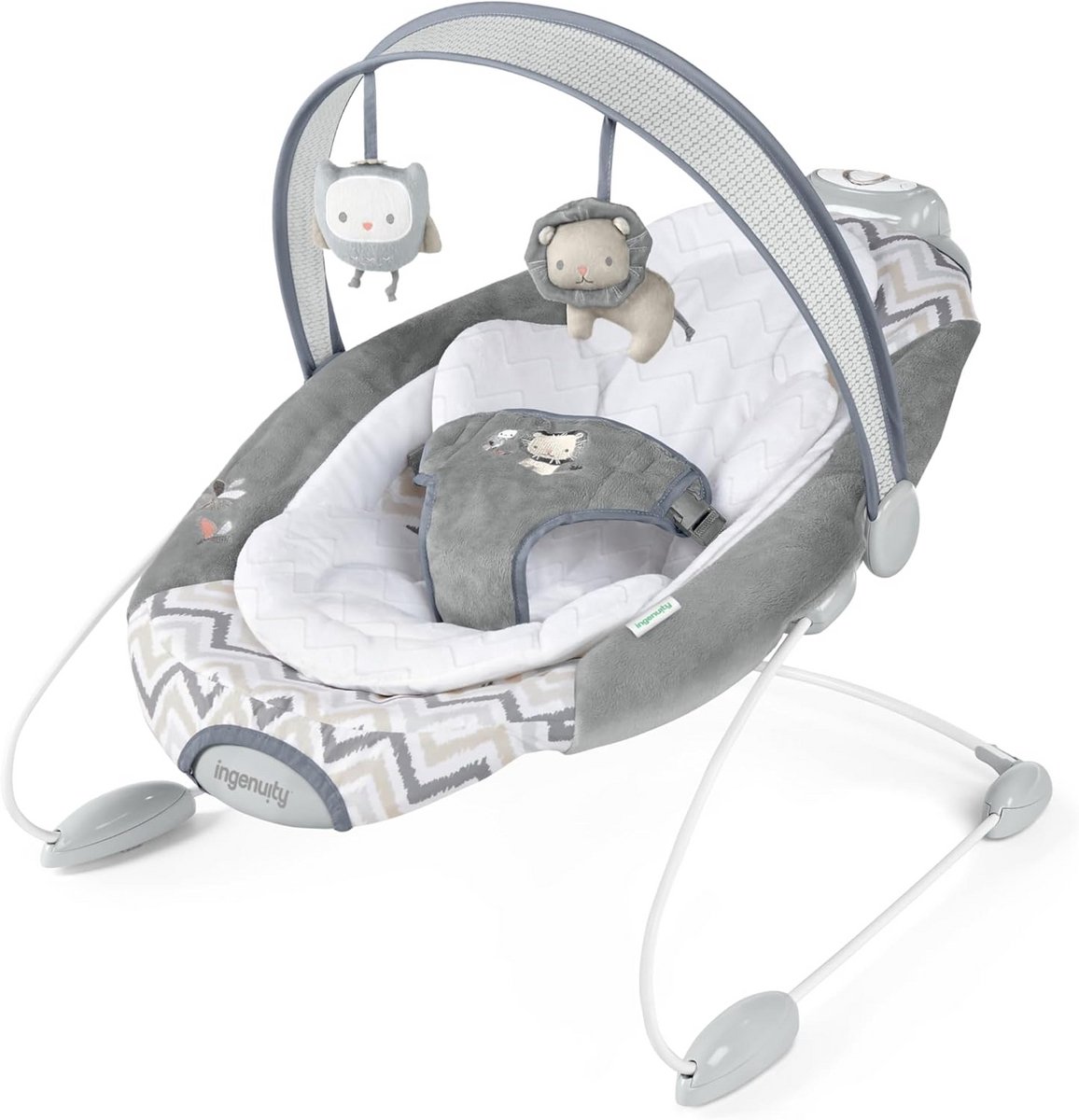 Automatische Schommelstoel en wipstoel voor baby's met muziek en speelboog