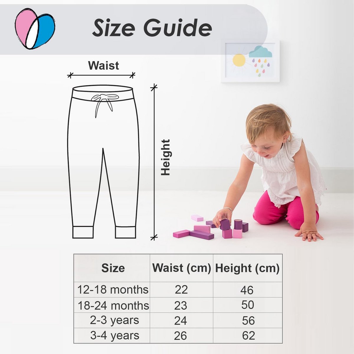 Baby Meisje Joggingbroek Peuter 100% Katoen Comfortabele Jogger