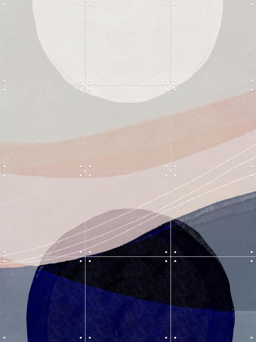 IXXI Graphic 242, Mareike Böhmer - 60 x 80 cm - Gratis ophangtool - Grote wanddecoratie en posters - Grafisch Ontwerp, Illustraties,