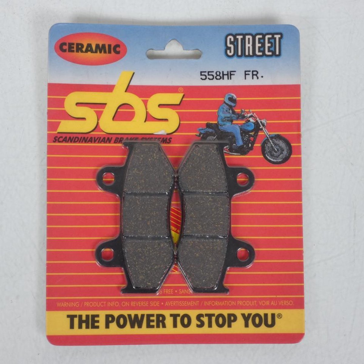 Plaquette de frein SBS pour Scooter Honda 150 Ses Dylan 2003 à 2007 AV Neuf