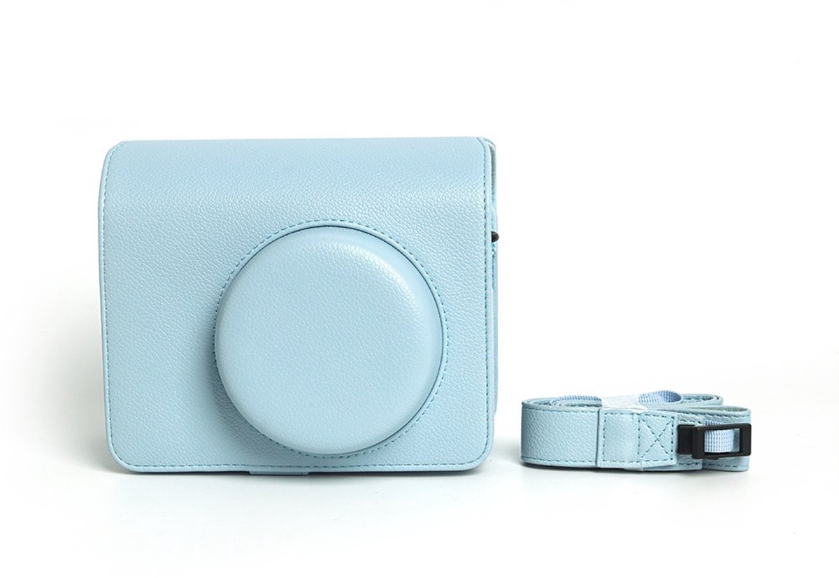 EtuiTab Fujifilm Instax WIDE 400 - Cameratas - Blauw - Skóra Ekologiczna