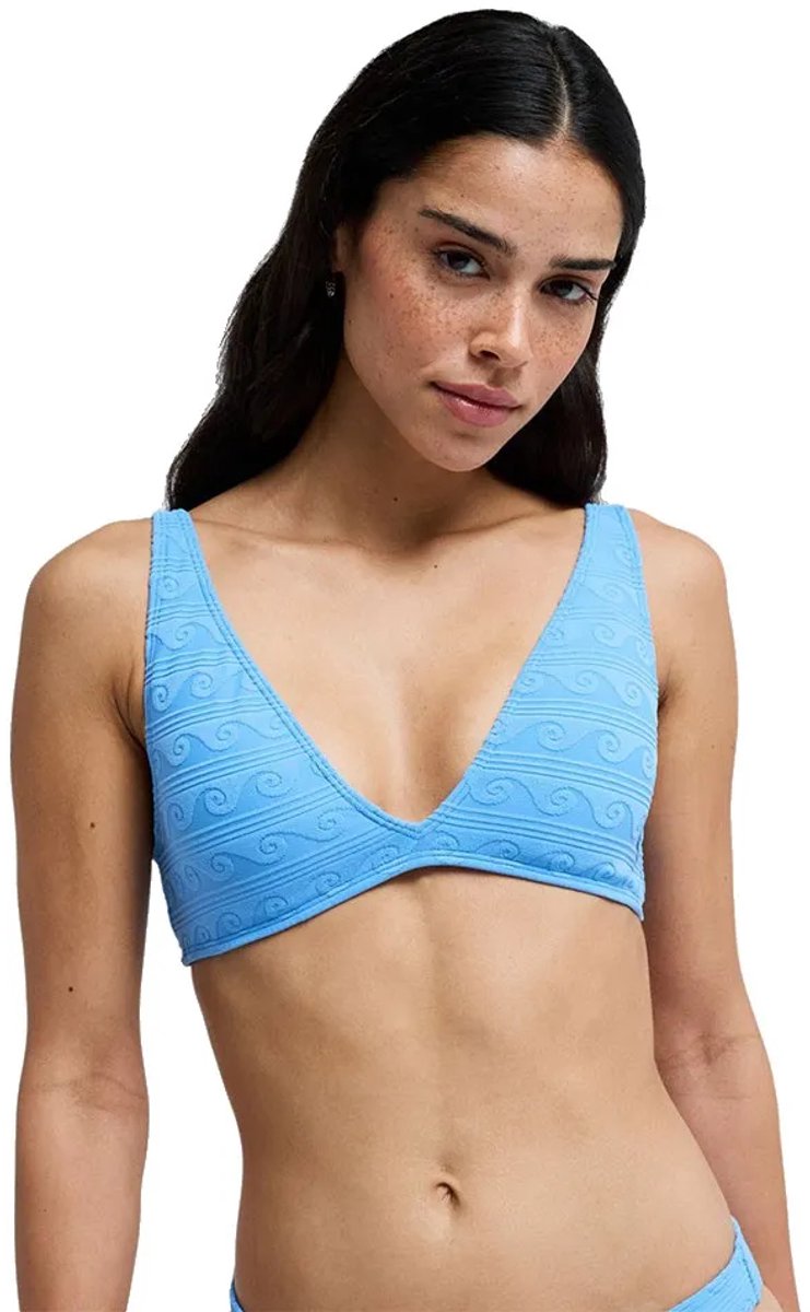 Roxy Paradise Wave Elongated Triangle Bikinitop XS Vrouw Zilver