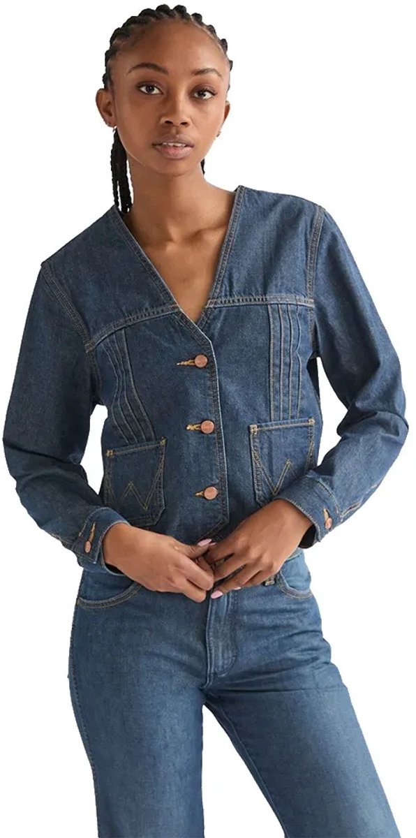 Wrangler Bolero Slim Fit Spijkerjas S Vrouw Western Night