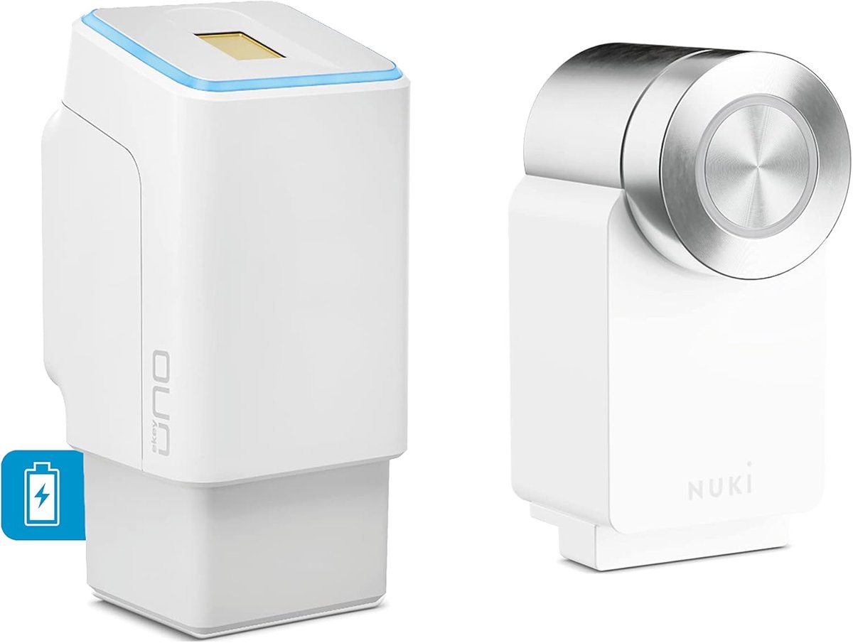 Vingerafdrukscanner met accu - Biometrische toegang - Sleutelloos binnengaan - Op accu werkende upgrade