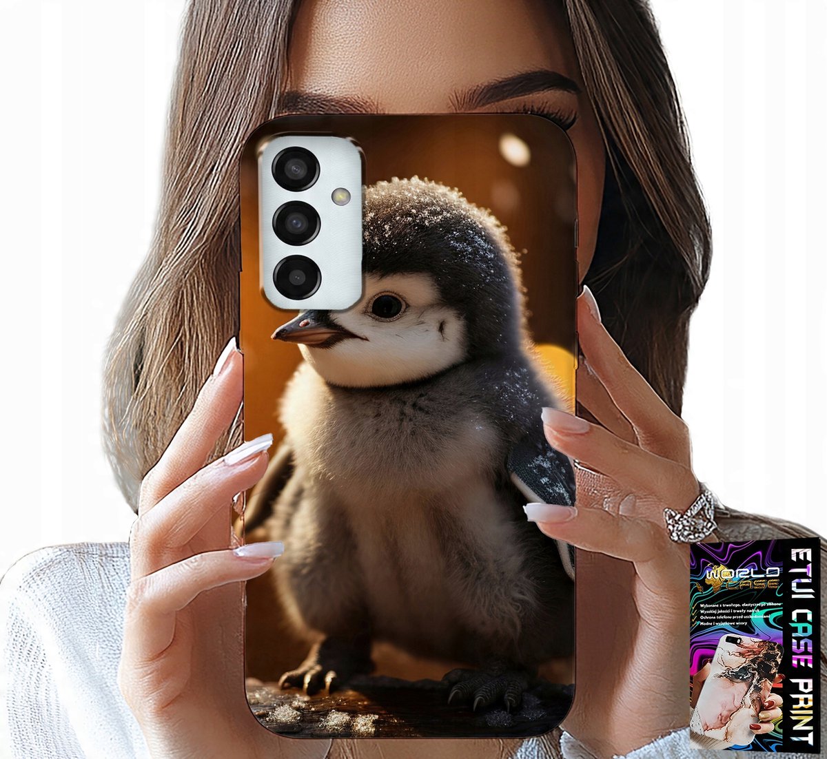 HOESJE VOOR SAMSUNG GALAXY M13 4G - LEUKE PINGUÏN-, TUPTAK- EN MADAGASKAR-PATRONEN